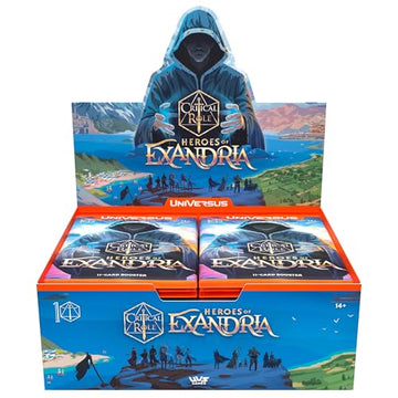 UniVersus: Critical Role: Heroes of Exandria - Booster Display - Includes 24 Booster Packs (11 Cards Ea), Deck-Building Card Game, Randomly Assorted