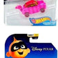 Hot Wheels Set of 6 Disney/Pixar Character Cars, Series 7, 1/64 Collectible Die Cast Toy Cars, with Mulan, Sebastian, Cheshire Cat, Wreck-It Ralph