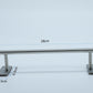 LEEFAI Fingerboard Rail Obstacles 28x5.5cm -Stainless Steel Finger Mini Skateboard Round Rail for Your Fingerboard ramps and Park