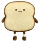 NatureMan Toast Bread Pillow,Funny Bread Shape Plush Toy Pillow, Small Cute Stuffed Plush Toast Sofa Pillow,Children's Adult Home Bedroom Decoration