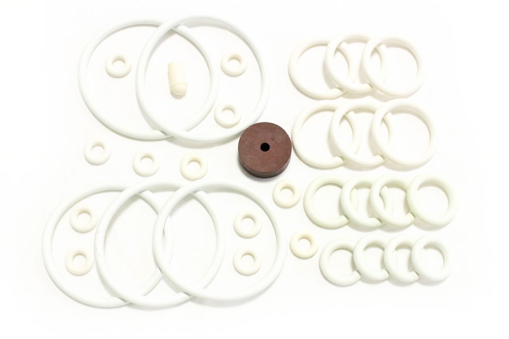 Game Room Guys Gottlieb Cross Town Pinball White Rubber Ring Kit