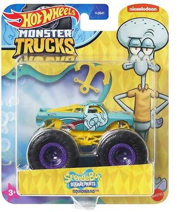 Hot Wheels Monster Trucks Squidward, 2024 Spongebob Series