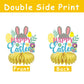8Pcs Easter Honeycomb Table Centerpiece, Easter Birthday Party Supplies Table Decorations for Kids Party Decorations