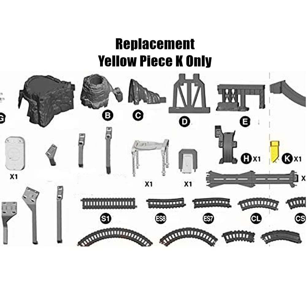 Replacement Part for Fisher-Price Thomas & Friends Trackmaster Thomas' Sky-High Bridge Jump - DFM54 ~ Replacement Yellow Piece K