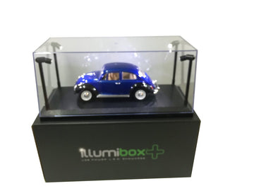 1:18 Illumibox acrylic black base display case, w/ LED lights