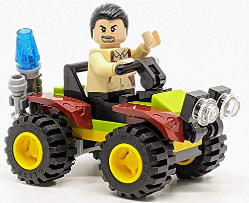 LEGO Jurassic World: Vic Hoskins Minifigure and Patrol Vehicle
