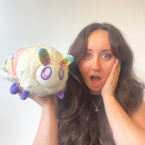 Squishable - Mini Prism Moth - Garden Collection - 10 in - Soft Toy Collectible Stuffed Animal