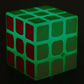 AMAZA 3x3 Fluorescent Speed Cube, Green Luminous, Plastic, Puzzle, 1 Set, 1 Piece, 1 Count, Adult