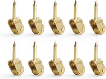 10 Pcs Gold Dollhouse Miniature Gold Pulley Decorations, 1/12 Scale DIY Accessories?Dollhouse Decor Shooting Props