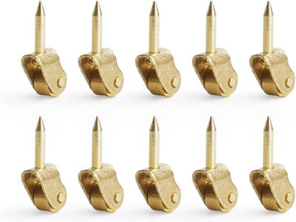 10 Pcs Gold Dollhouse Miniature Gold Pulley Decorations, 1/12 Scale DIY Accessories?Dollhouse Decor Shooting Props