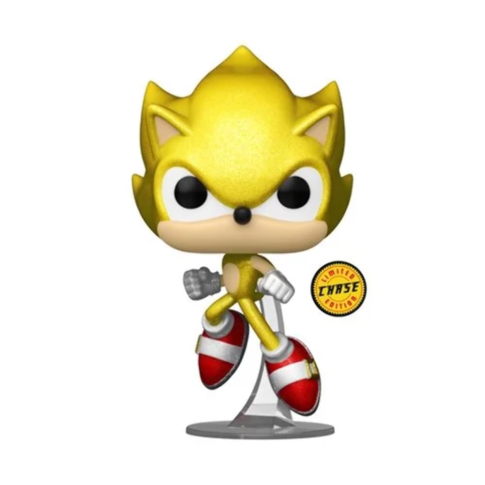 Funko - Sonic the Hedgehog - Super Sonic Pop! Vinyl Figure AAA Exclusive (Styles May Vary)