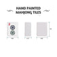 EdenRiver Mahjong Tile Set with Mahjong Tile, Mahjong Racks with Pushers, Mahjong Tile Bag - Full American Mahjong Game Set for Travel, Home & Party