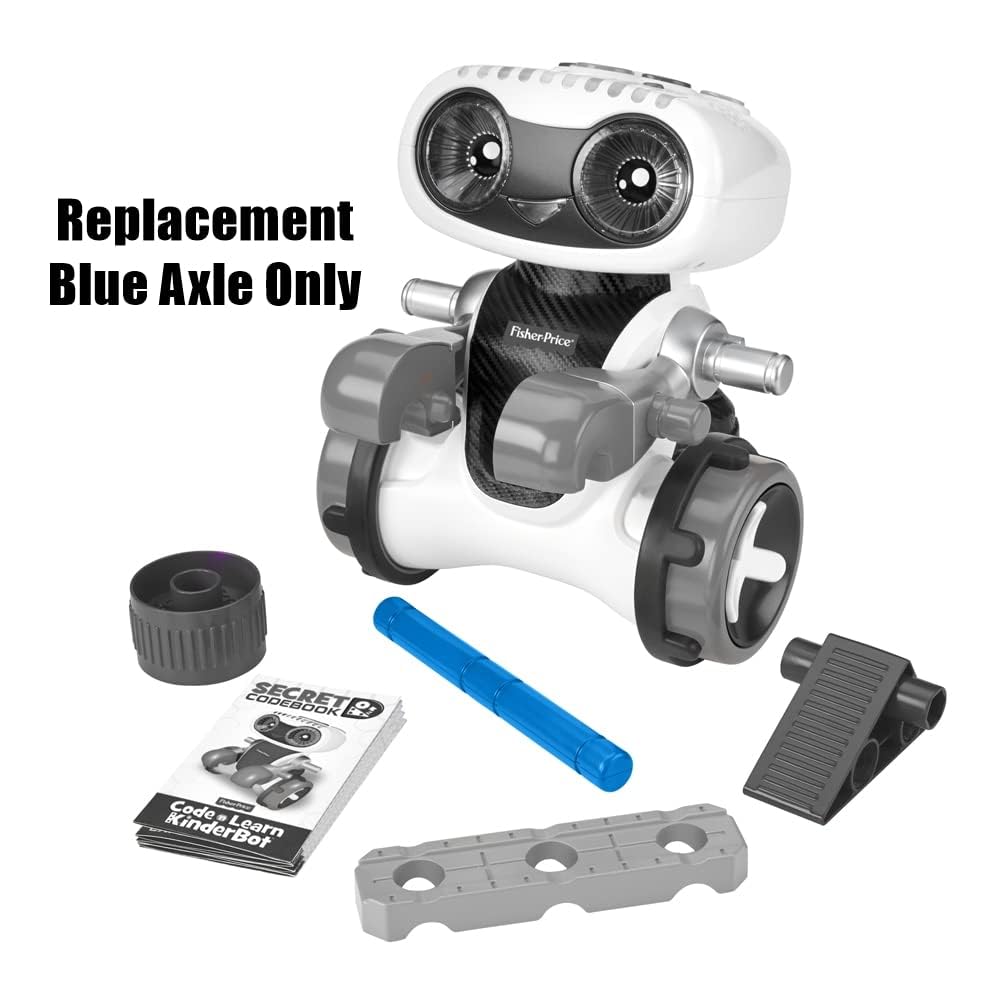 Replacement Part for Fisher-Price Code 'n Learn Kinderbot - FXG15 - Replacement Blue Axle