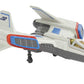 Mattel Disney Pixar Lightyear Hyperspeed Series XL-02 Spaceship & Buzz Lightyear Figure, 6.7 Inch Long Vehicle & 1.25 Inch Figure, Toy 4 Years & Up