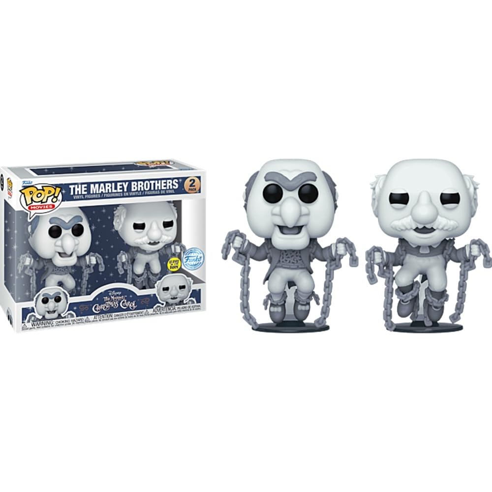 Funko Pop! Movies: The Muppets - Marley Brothers 2-Pack Glow Limited to 8000 Pieces Shop Exclusive