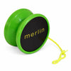 Merlin Yoyo Professional & Responsive with Narrow C Bearing, Silicone Response System - Extra String Included - Trick Yoyo for Beginners & Skill Play