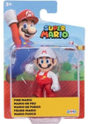 Super Mario Fire Mario (Fist Bump) 2.5 Inch Action Figure