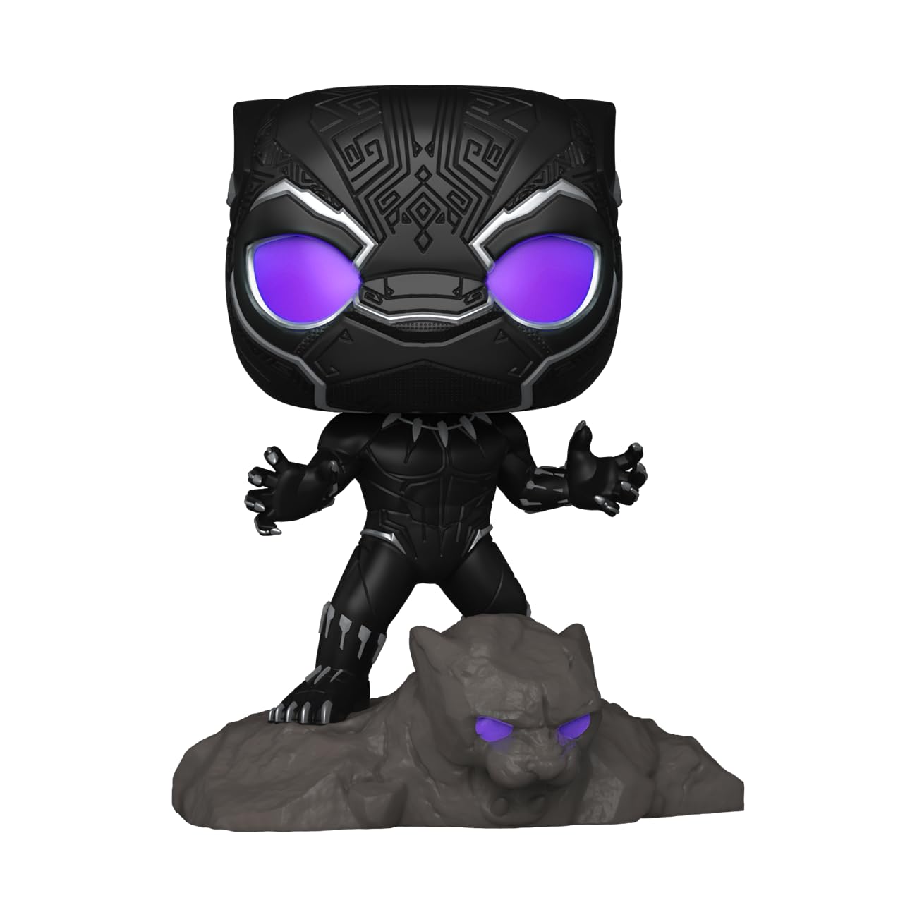 Funko Pop! Marvel - Black Panther Light & Sound Exclusive Collectibles Vinyl Figure