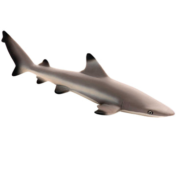 Safari Ltd Blacktip Reef Shark Figurine - Lifelike 5.75" Model Figure - Educational Toy for Boys, Girls, and Kids Ages 3+