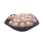 100pcs 12mm Silicone Round Beads for Keychain Silicone Pearl Beads Bulk DIY Mom Necklace Bracelet Jewelry Making Beading Accessory (Pearl Pink)