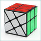 CuberSpeed Windmill Magic Cube 3x3 Black Wheel Fenghuolun Twisty Puzzle 3x3x3 Speed Cube Puzzle