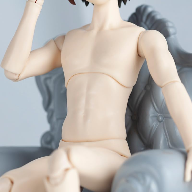 XiDonDon YMY23 YMY25 Male Body for Jointed SD BJD Doll ob22,ob24 GSC Replacement Body Dolls Accessories (25 Suntan)