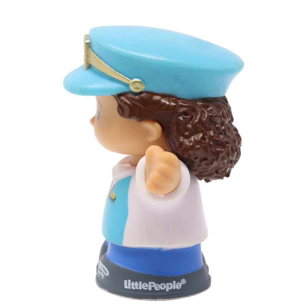Fisher-Price Replacement Part for Collectible Little People Airport School Zoo Train or Dollhouse Playset DYF20 - Replacement Train Conductor Figure
