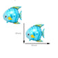 4PCS Tropical Fish Balloon Sea Animal Aluminum Foil Balloons Party Decorations for Ocean Theme Birthday Party Animal Theme Party Decor