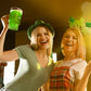 GiftExpress 12-Pack St Patrick's Day Shamrock Headband, Shamrock Head Boppers, St Patrick's Hair Accessories Party Supplies