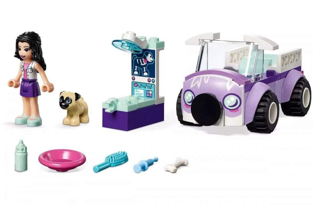 LEGO Friends 4+ Emma’s Mobile Vet Clinic 41360 Building Kit (50 Pieces)