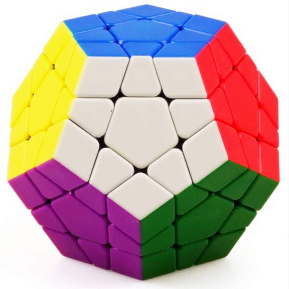 CuberSpeed 12-Side 3x3 Pentagonal Dodecahedron Tank Minx Speed Cube Puzzle Dodecahedron Magic Cube Puzzle Toy