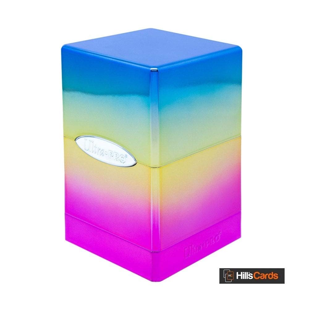 Ultra Pro Satin Tower Deck Box Hi-Gloss Rainbow