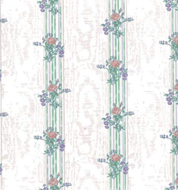 Dollhouse Miniature 18-Sheet Peach/Coral Wallpaper Assortment