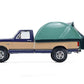 1987 F 150 XLT Lariat Pickup Truck Dark Blue and Tan with Modern Truck Bed Tent The Great Outdoors Series 4 1/64 Diecast Model Car by Greenlight
