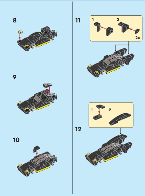 LEGO Batman: Mini Batmobile Set (48 pcs)