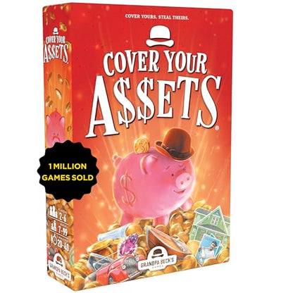 Grandpa Beck's Games Cover Your Assets Card Game | from The Creators of Skull King | Easy to Learn and Outrageously Fun for Kids, Teens, & Adults |
