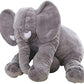 BOOJALOO Giant Stuffed Animals Doll Elephant Stuffed Animal, 24" Stuffed Elephant Plush Toy Gifts for Girls Boys Gray