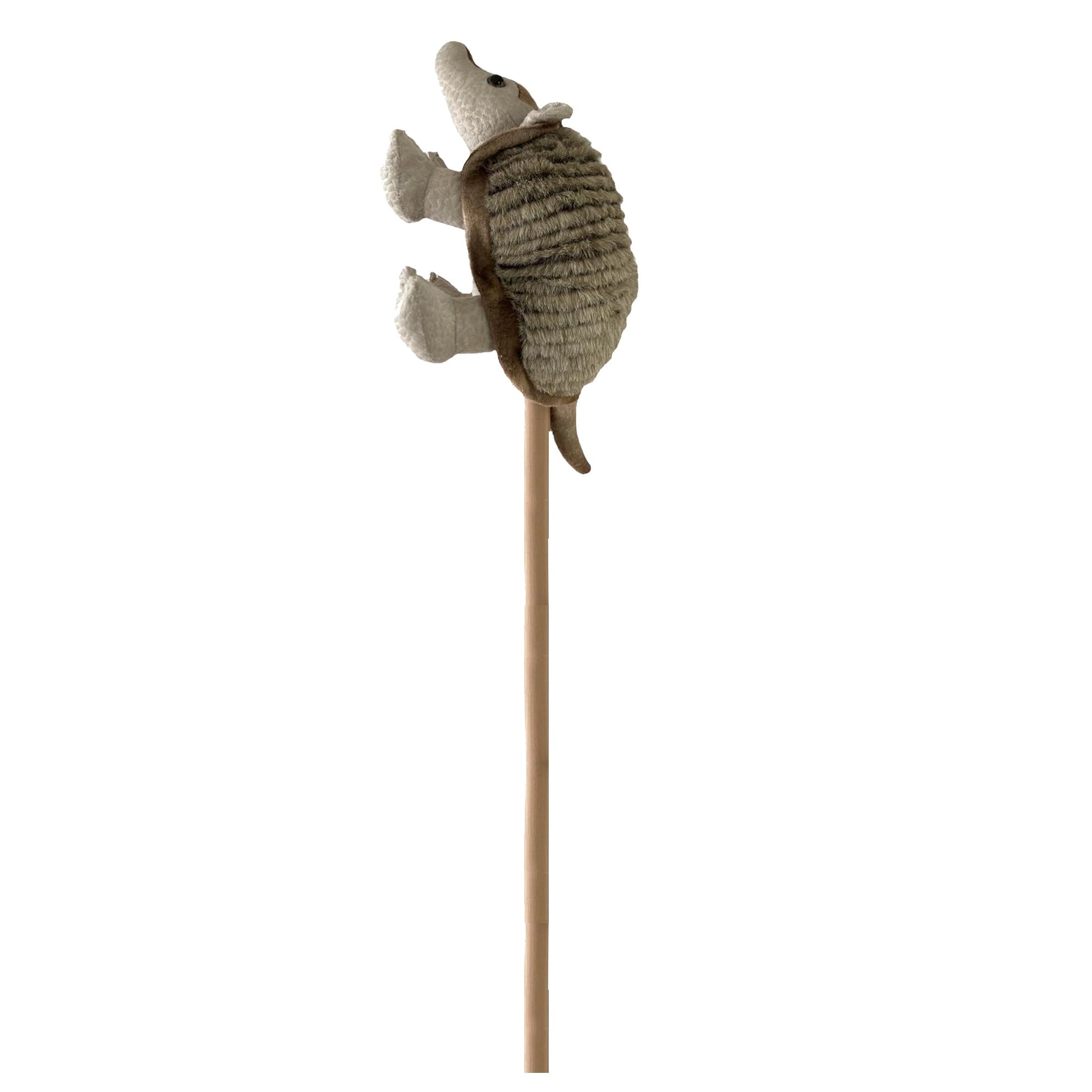 The Petting Zoo Armadillo Stuffed Animal Plushie, Gifts for Kids, Ride Along Hobby Animals, Armadillo Plush Toy, 36 inches