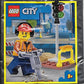 LEGO City: Construction Worker with Jackhammer and Traffic Light