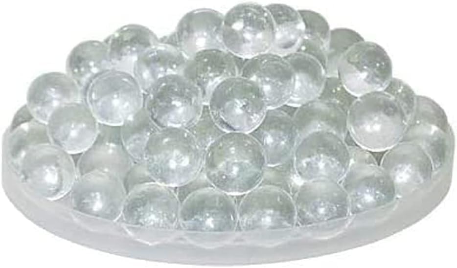 20 Pcs 10mm Clear Glass Marbles Solid Marble Beads Marbles Games Bouncing Ball Pinball Machine for Vase Fish Tank Filler Home Decor, Dice and Marble