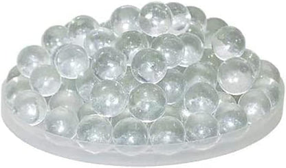 20 Pcs 10mm Clear Glass Marbles Solid Marble Beads Marbles Games Bouncing Ball Pinball Machine for Vase Fish Tank Filler Home Decor, Dice and Marble