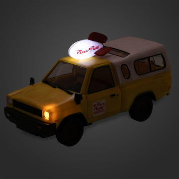 Disney Store Official Pizza Planet Truck with Lights & Sounds - Toy Story Action Figures Set Includes Woody & Buzz Lightyear, Movable Parts, Light Up