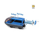 DSHMIXIA Battery Operated Train for Wooden Train Track Set Toys for Toddlers 3 4 5 Year Old Boys Kids Magnetic Couplings City Vehicle