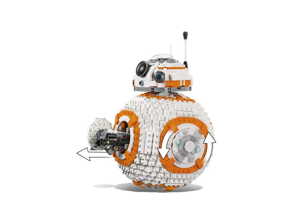 LEGO Star Wars VIII BB-8 75187 Building Kit (1106 Piece)