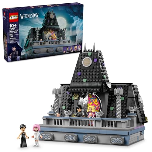 LEGO Wednesday & Enid's Dorm Room Playset - Building Toy for Pretend Play with 4 Minifigures - Wednesday Addams Doll for Kids, Girls & Boys, Ages 10+