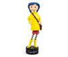 Surreal Entertainment Coraline in Rain Coat PVC Bobble Figure for Adults Only | Collectible Bobblehead Action Figure, Desk Toy Accessories | 5 Inches