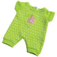 Constructive Playthings Washable Pajama Outfits with Hook and Loop Closures for 10 inch Baby Dolls, Set of 4