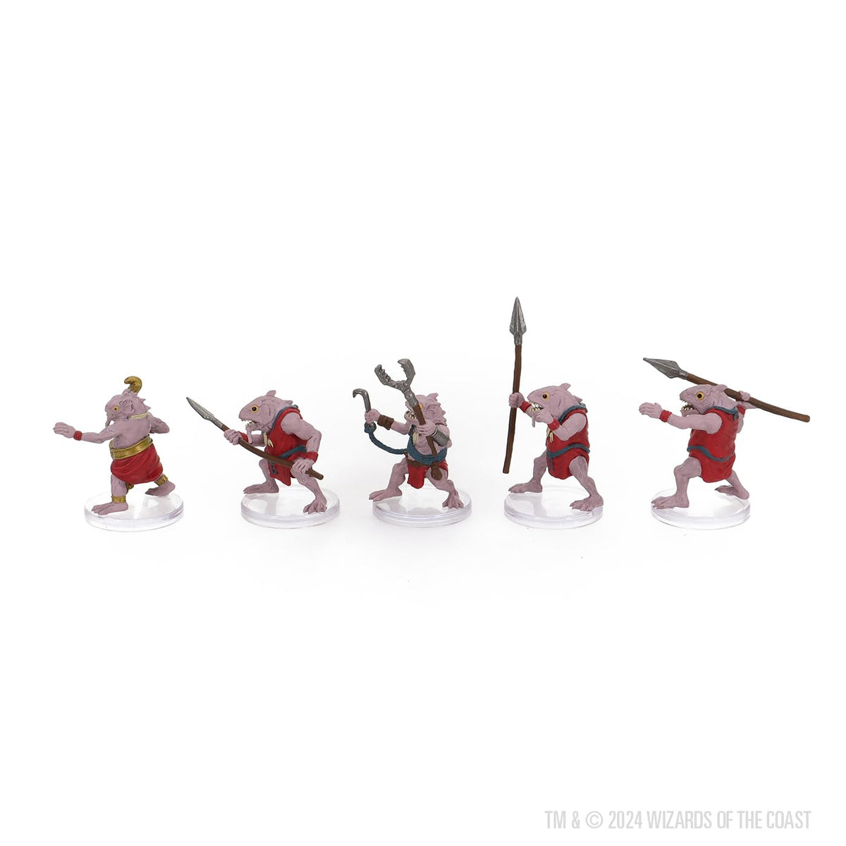 WizKids D&D Icons of the Realms: Kuo-TOA Warband