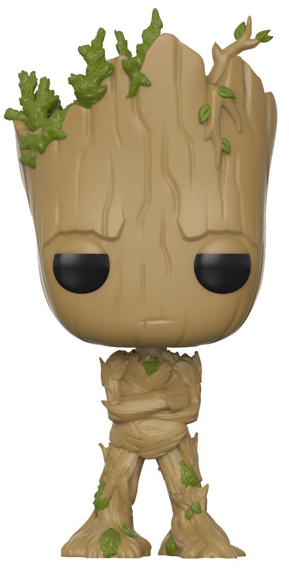 Funko Pop! Movies: Guardians of The Galaxy Vol. 2 - Adolescent Groot Amazon Exclusive Action Figure