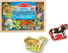 Melissa & Doug Wooden Animal Magnets Set (20 Pieces) - Farm, Zoo & Pet Fridge Magnets in Storage Box - Montessori Preschool Learning Toys for Toddlers